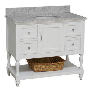 Beverly 42" Bathroom Vanity - Traditional - Bathroom Vanities And Sink Consoles - by Kitchen Bath Collection | Houzz added by Bethesda Contracting