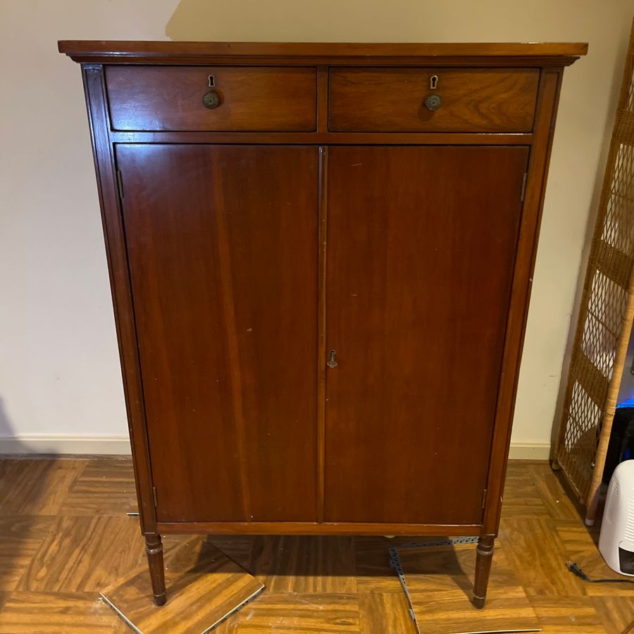 Early American Wardrobe/Linen Press — GoneGirl added by Serena Finnerty
