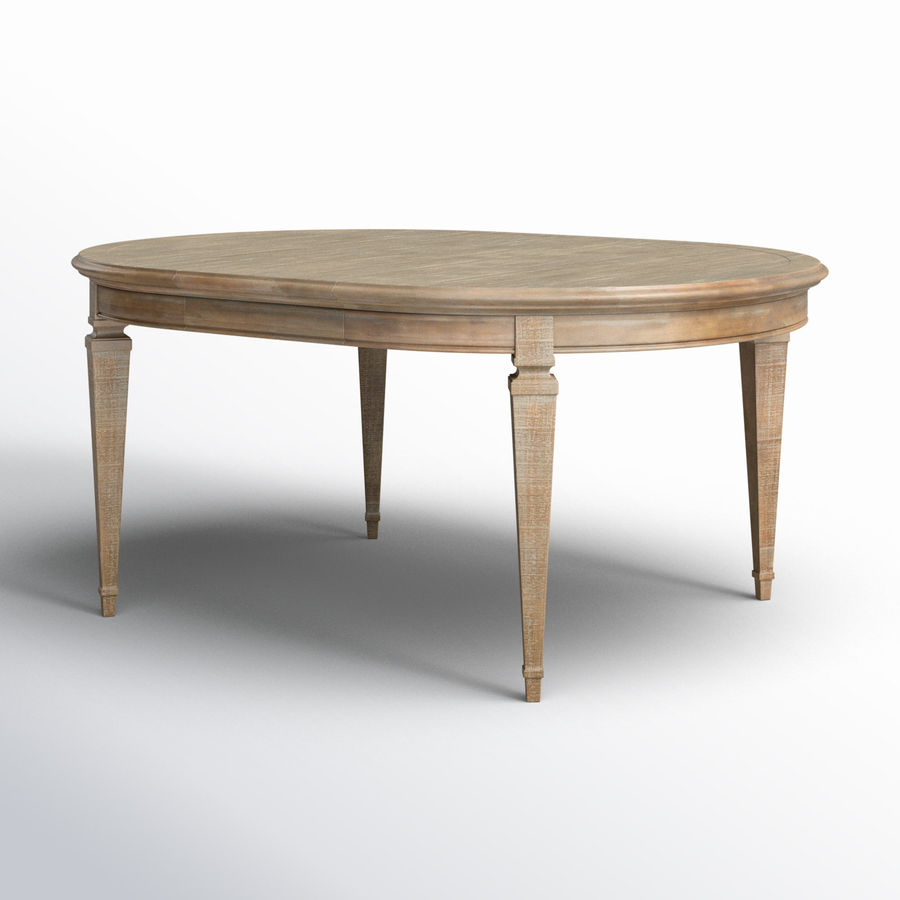 Birch Lane™ Addora Extendable Solid Wood Dining Table | Wayfair added by Anastasia Lusignan