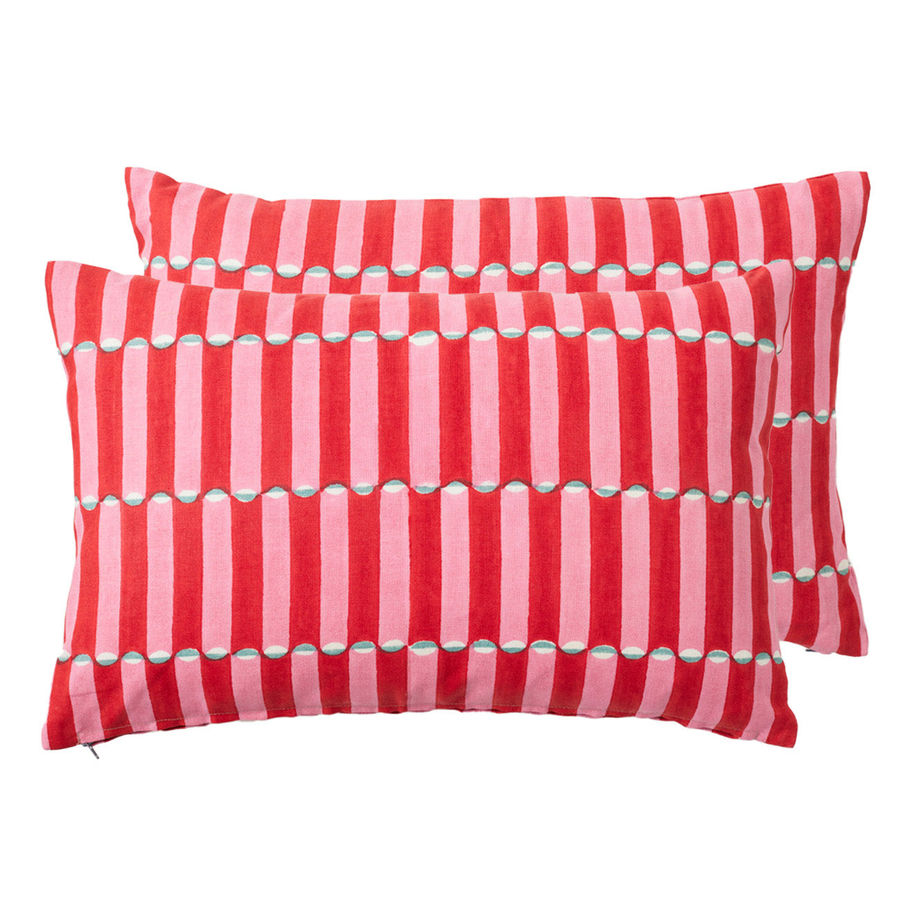 Molly Mahon Cushion Luna Pink Red added by Spoak 
