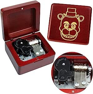 Sinzyo Music Box Vintage Wood Carved Mechanism Musical Boxs Gift For Birthday Valentine's Day Christmas Day(Toreador -Wine Red Box) added by Melissa Saco-Vertiz