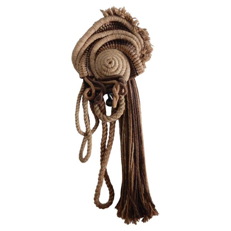 Organic Braided Wool Textile Wall Art Sculpture added by Chanel Jezek