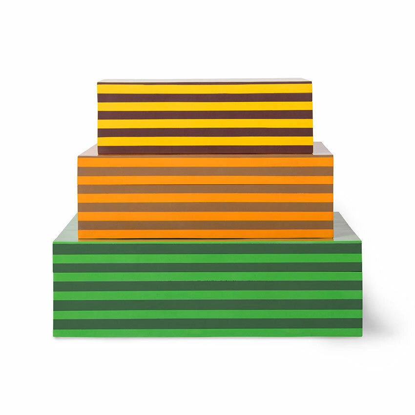 Handmade storage boxes Dawn (set of 3) added by Averyl Yaco
