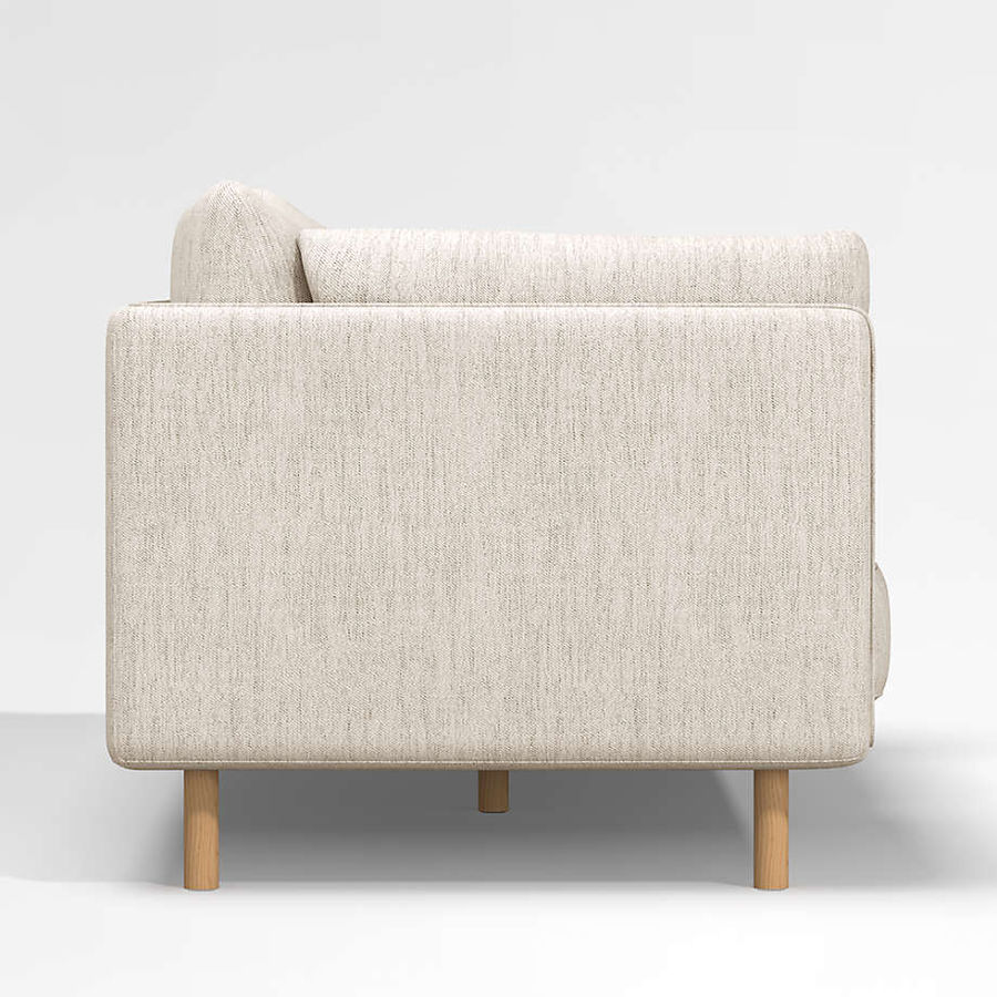 Wells Sofa with Natural Leg Finish + Reviews | Crate & Barrel added by Spoak Member
