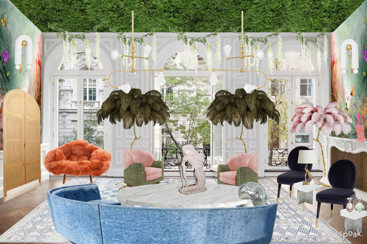 Living Room Inspiration designed by Amber Wilcox