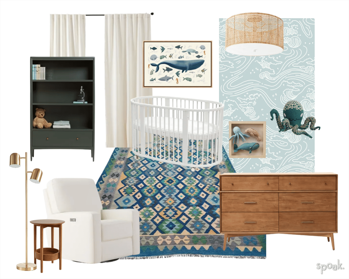 Nursery Inspiration designed by Tina Robinson
