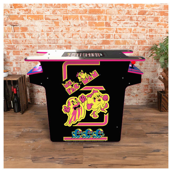 Arcade1Up Ms. Pac-Man 40th Anniversary Head-to-Head Black Series Edition Table added by sallie tyler