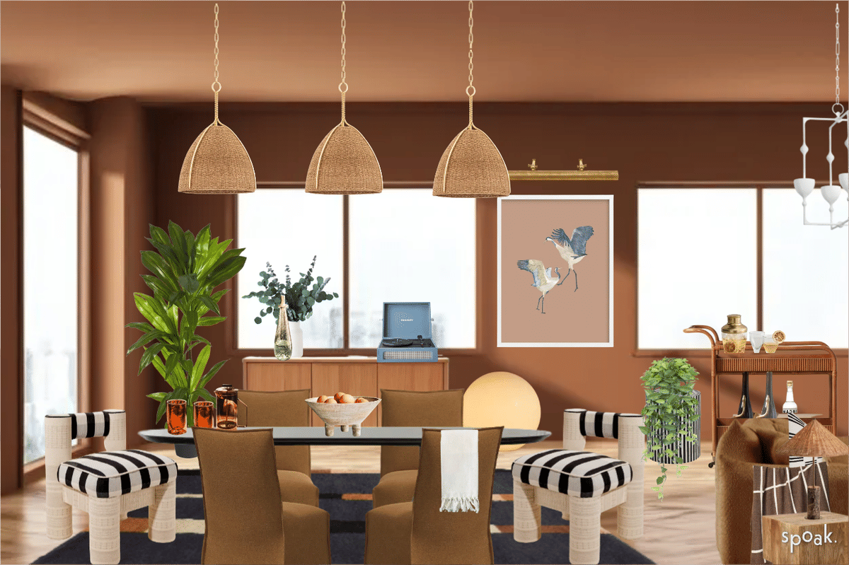 Kitchen + Living Room Inspiration designed by Kate Seymour