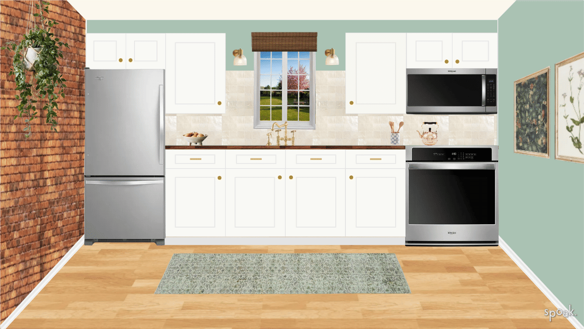 Kitchen + Living Room Inspo designed by Krista Heumann
