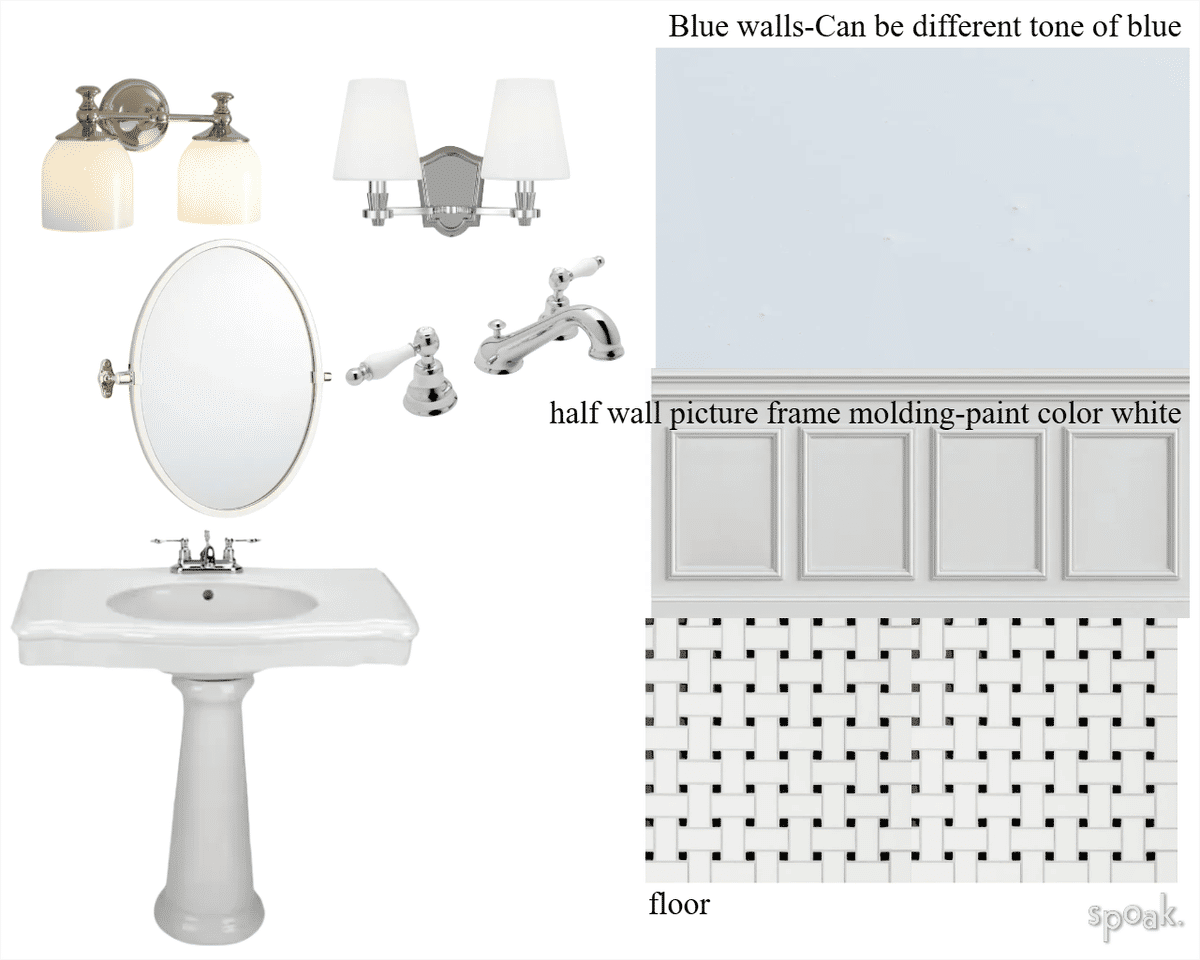 Bathroom Inspiration designed by chelsea mabey