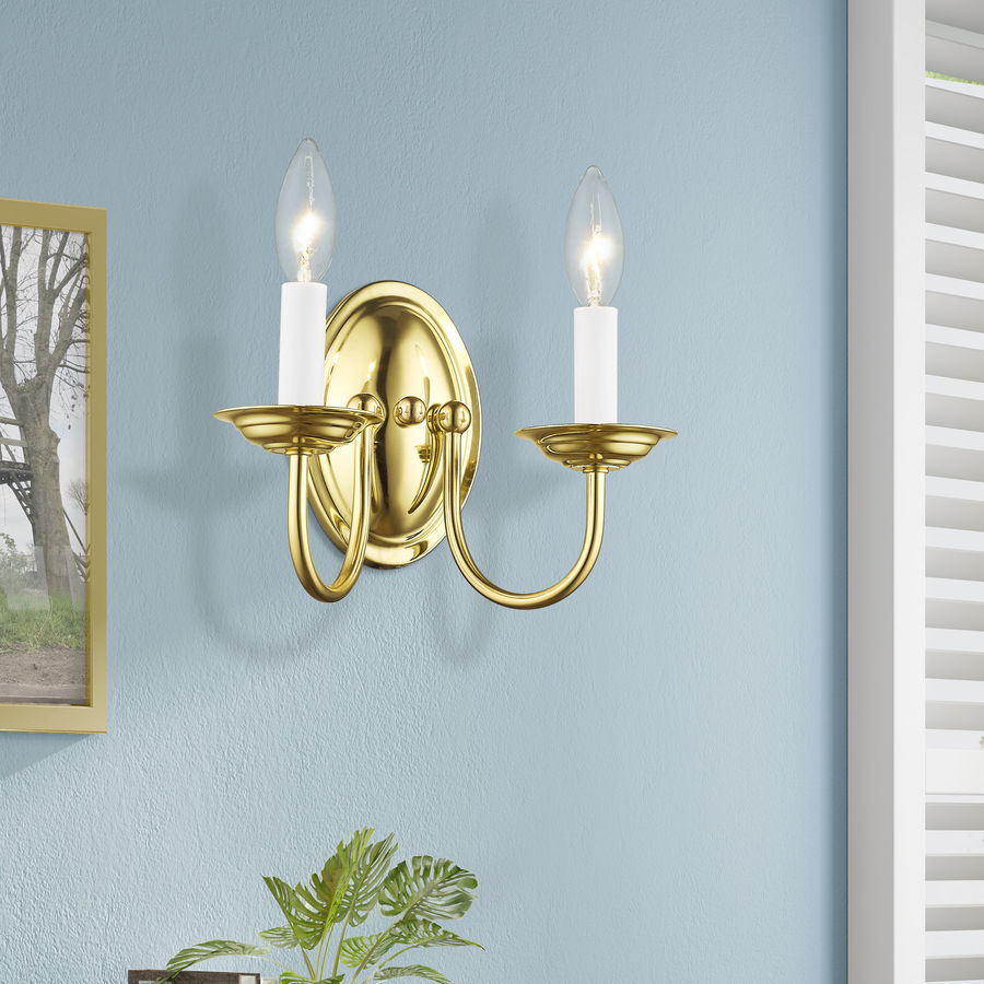 Andover Mills™ Freels 2 - Light Dimmable Candle Wall Light & Reviews | Wayfair added by Lindsay Etter