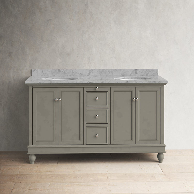 Ferdinand Double Vanity - Weathered Gray added by Yvette Lemieux