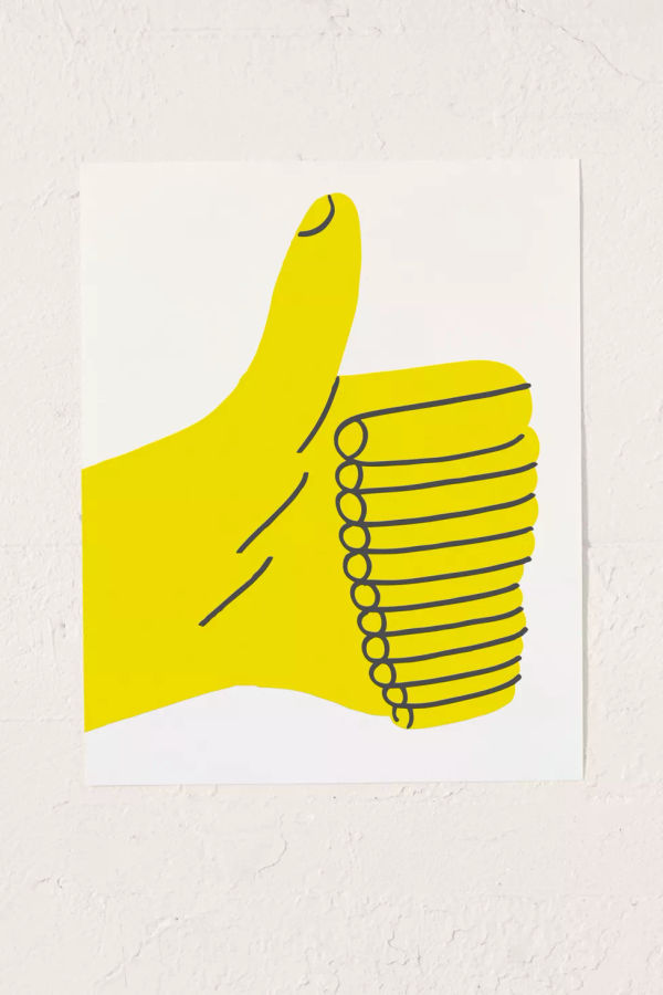 Marcus Oakley Thumb Up Art Print added by Kellie Yeck