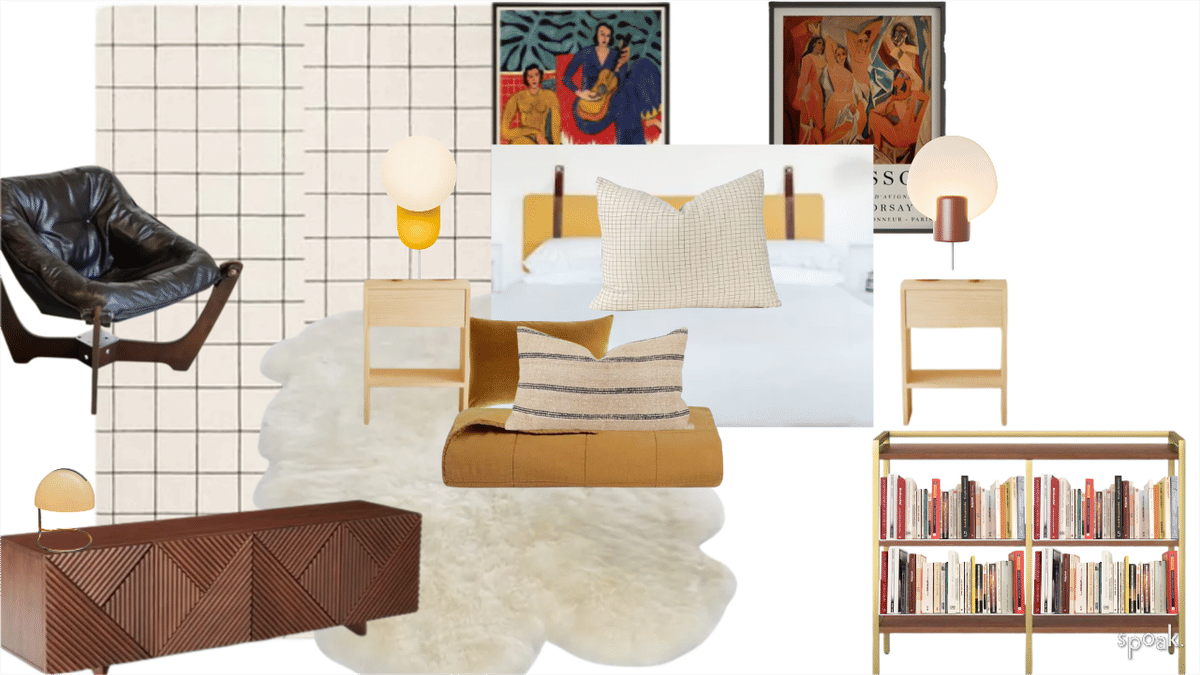 Bedroom Inspo designed by Talia Cohanim