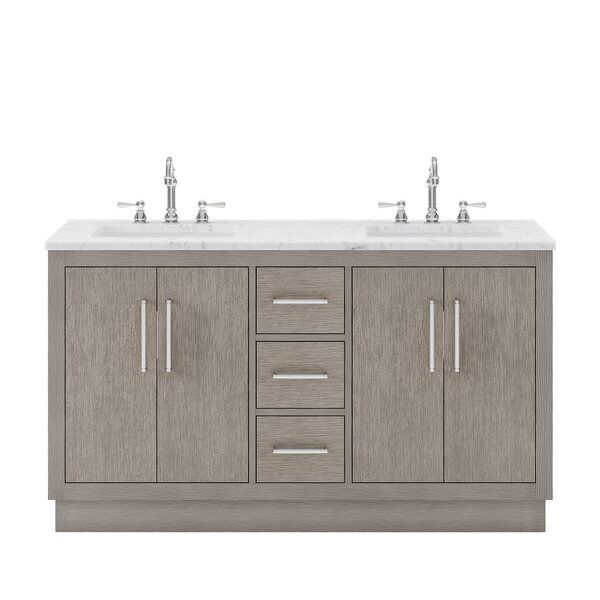 Hugo 60" Double Bathroom Vanity Set added by Blair Price
