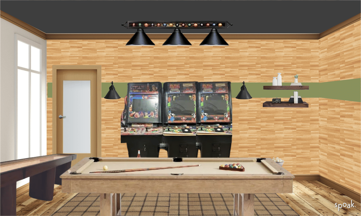 Game Room Ideas designed by Missy Langley