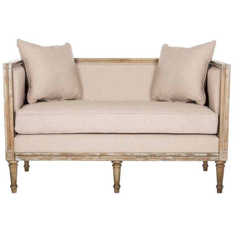Moneta 53'' Upholstered Settee added by sallie tyler