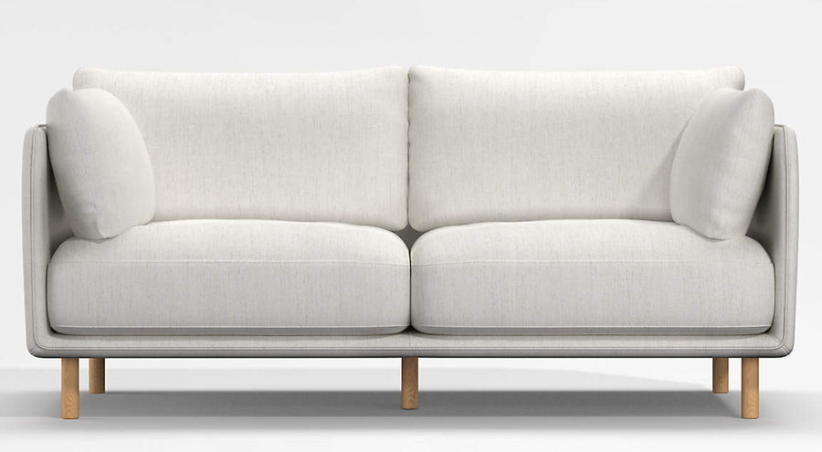 Wells Apartment Sofa with Natural Leg Finish added by Jo Church