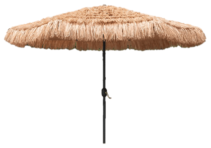 9ft thatched outdoor umbrella added by Modern Naturals Design Studio