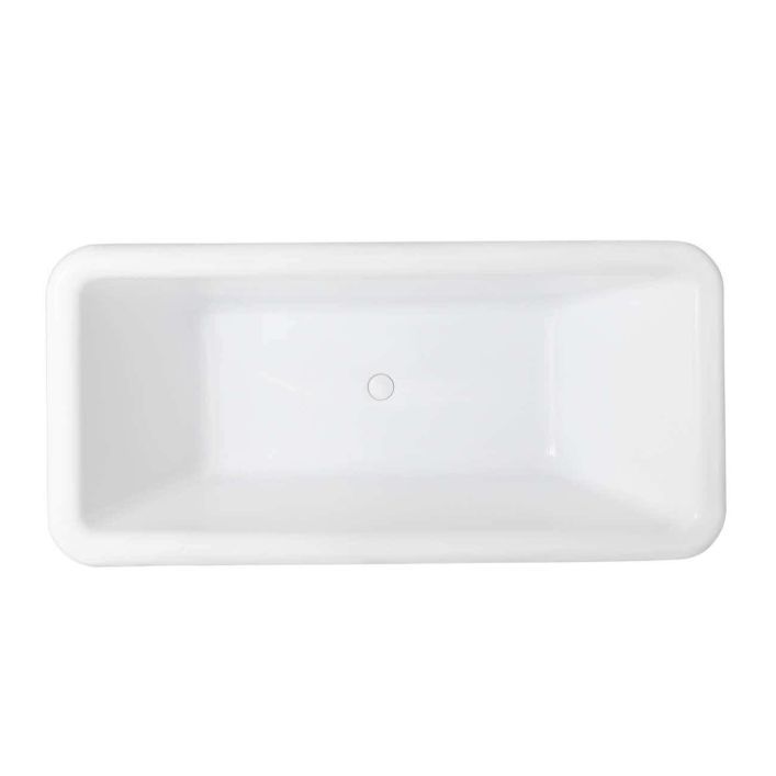Brighton Acrylic Double Ended Freestanding Tub - No Faucet Drillings added by Hannah Schwartz