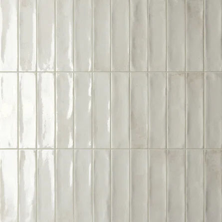 Encore Surfaces Marrakech 2" x 8" Zellige Italian Porcelain Tile | Wayfair added by Caitlyn Fitzpatrick