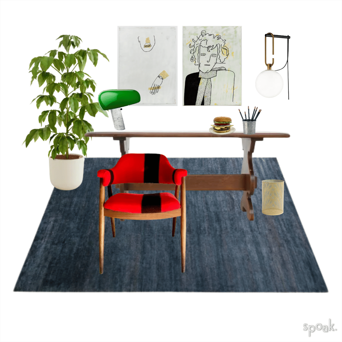 Library Inspiration designed by Jenn Sherman