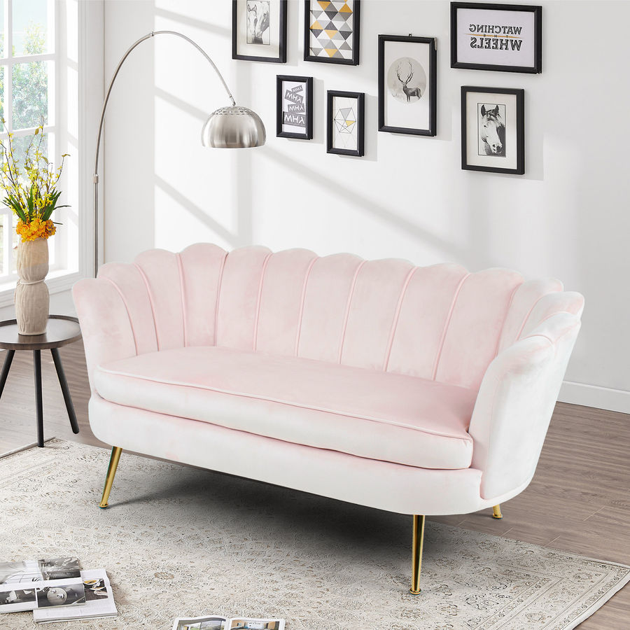 Everly Quinn Ancy 59" Velvet Loveseat & Reviews | Wayfair added by HELEN SALGADO