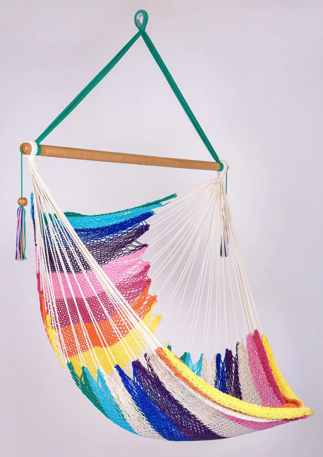 Create Your Own Hammock Swing:  Mix and match your favorite color stripesStandard added by Sarah Kaiser