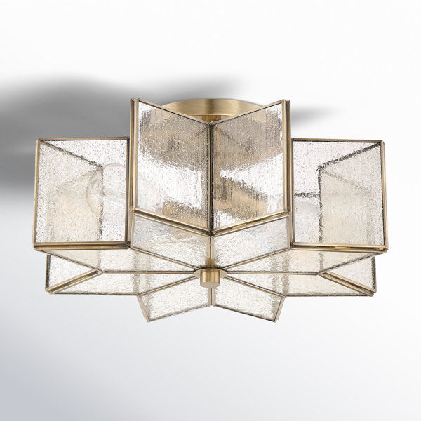 Putnam 2 Light Glass Semi Flush Mount added by Karina Bumatay