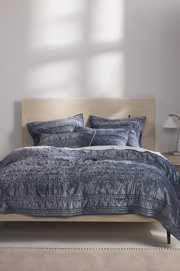 Lustered Velvet Alastair Quilt added by Bethesda Home Stylist
