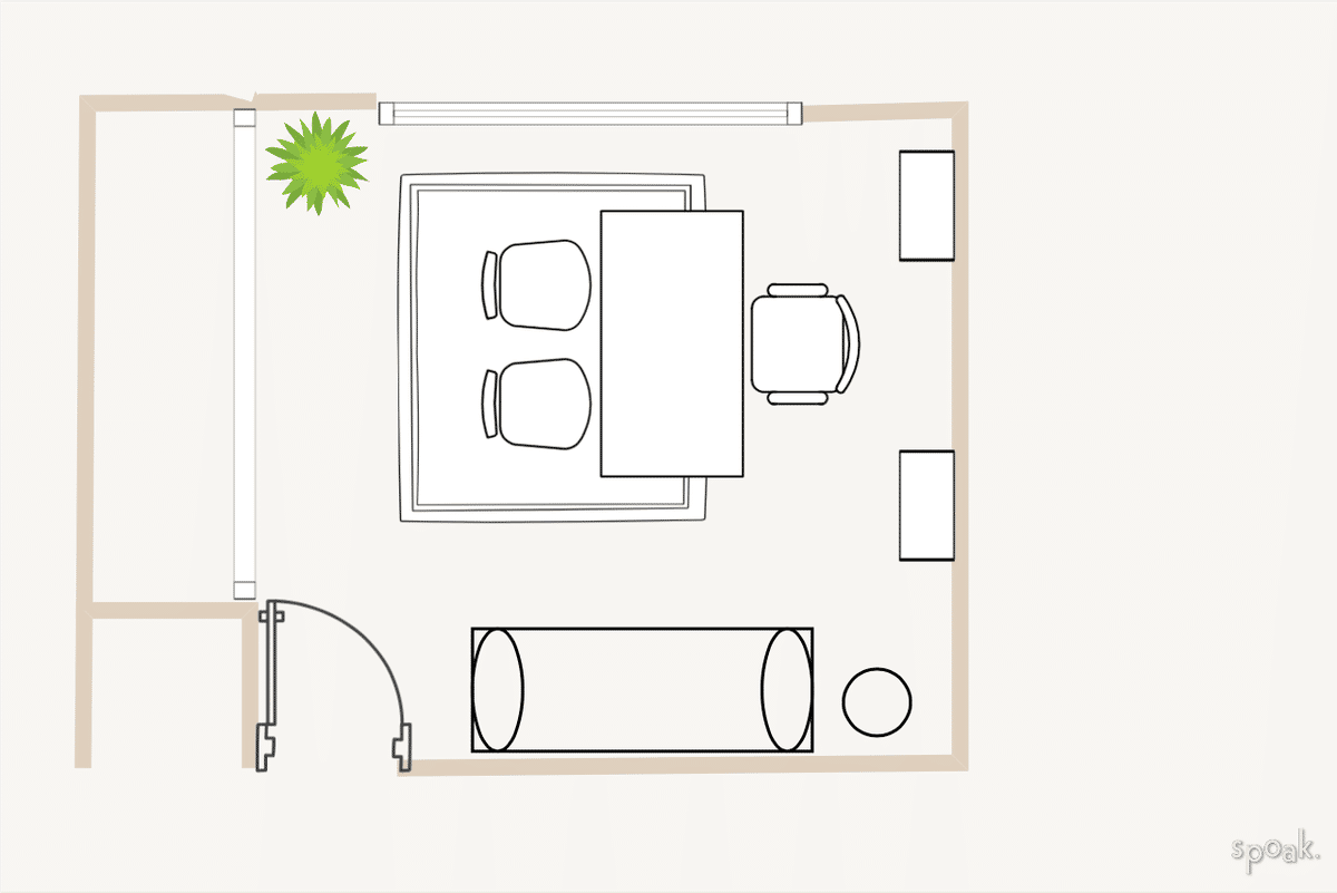 Library Plan designed by Angie Pate-Stafford