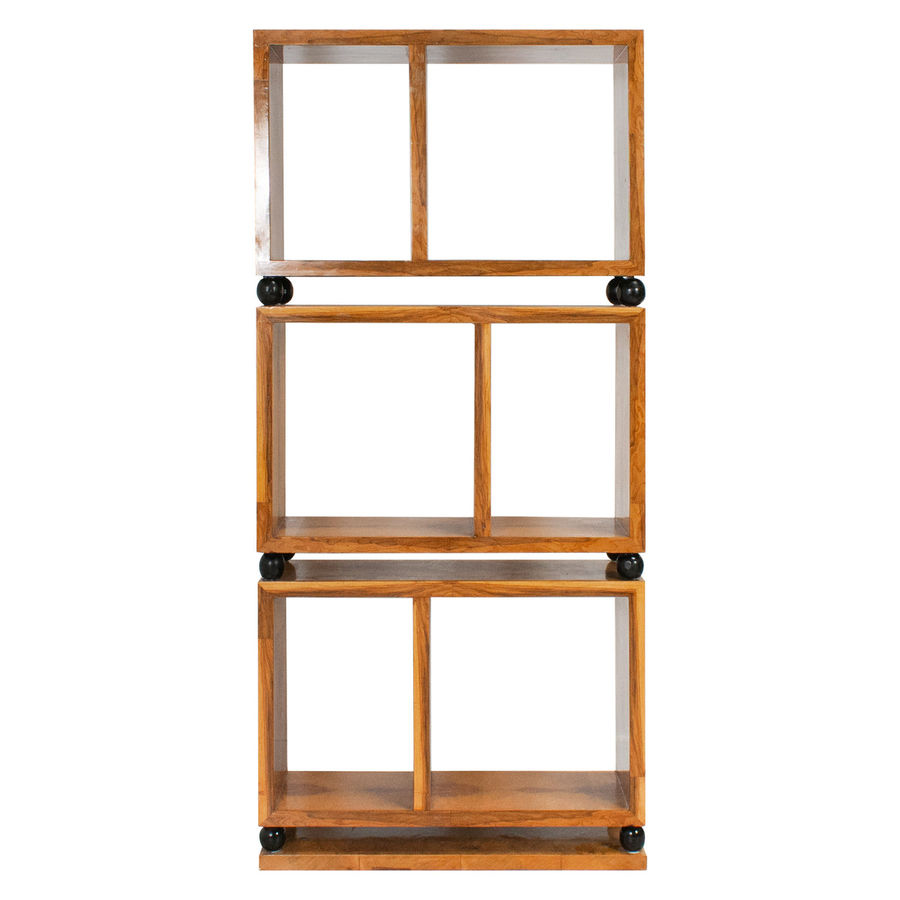 Art Deco Style Burl Wood Bookcase added by Spoak Member