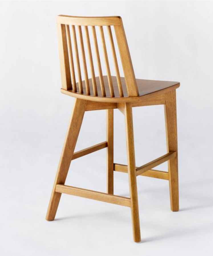 Linden Modified Windsor Wood Counter Height Barstool - Threshold™ designed with Studio McGee added by Brittany Vink