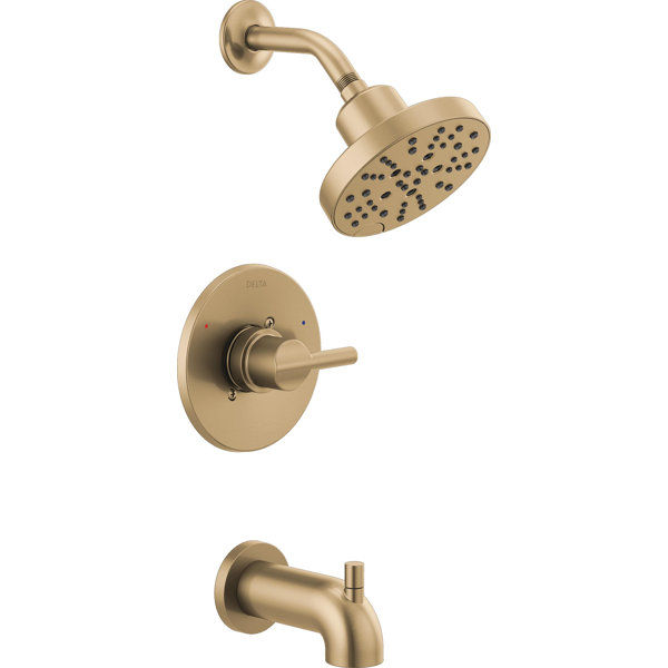 Nicoli Single-Function Tub Shower Faucet Set, Shower Trim Kit with H2Okinetic Shower Head and Valve added by Sarah Jackson