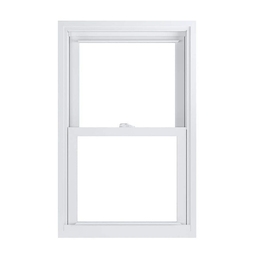 American Craftsman 23.75 in. x 37.25 in. 70 Pro Series Low-E Argon Glass Double Hung White Vinyl Replacement Window, Screen Incl 2438786 - The Home Depot added by Haley Pleasant