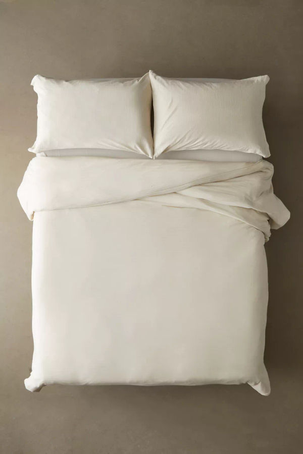 Cozy Jersey Duvet Set Cream King added by Spoak Member