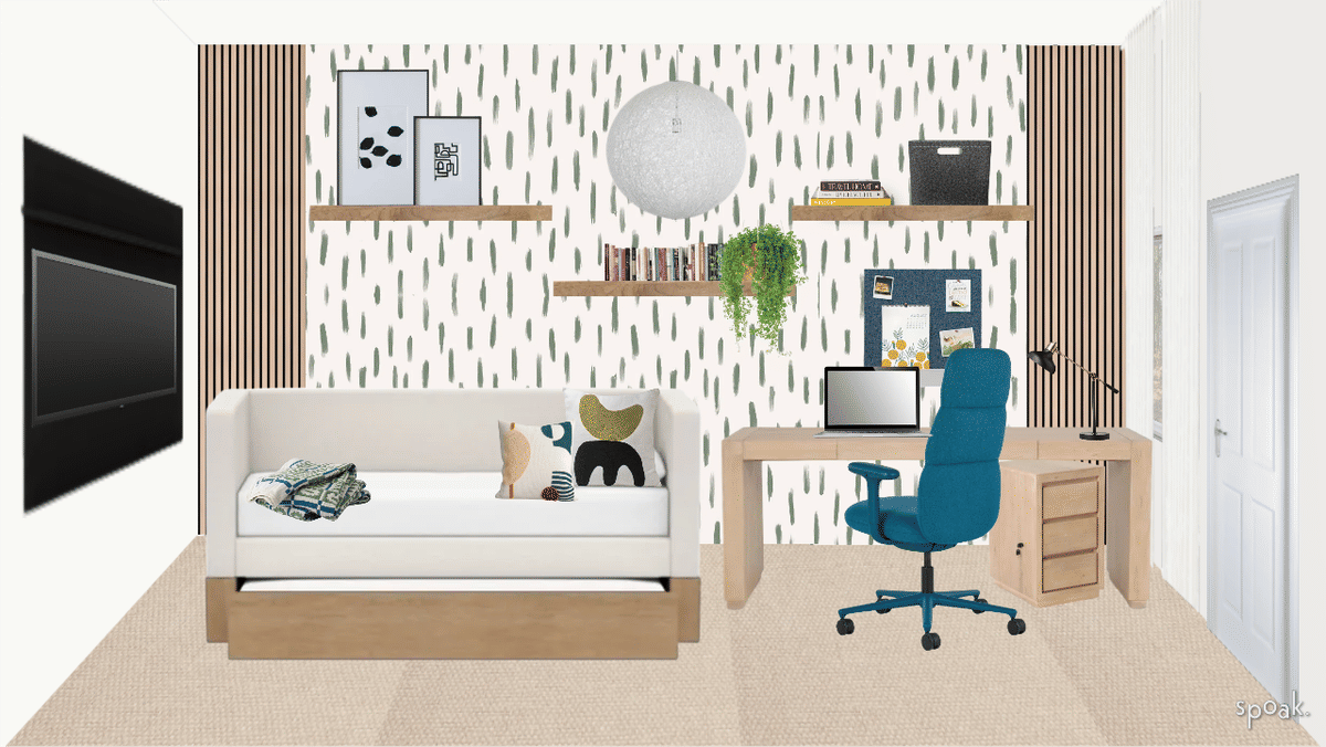 Dorm Room Inspo designed by Amanda Squiassi Coffin