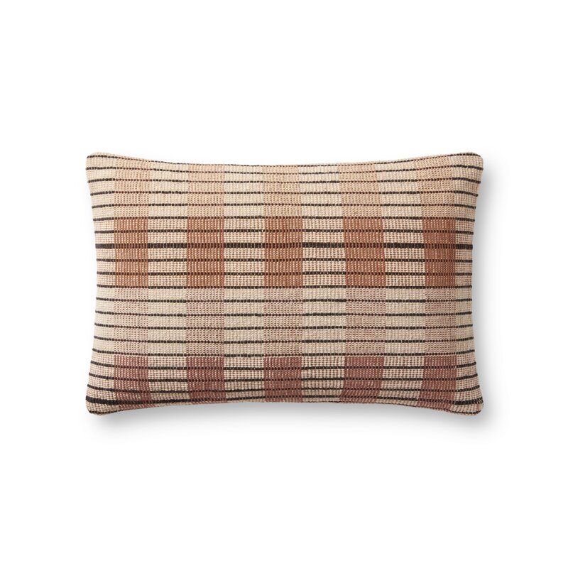 Onofre Striped Cotton Blend Throw Pillow added by Lindsay Malmgren
