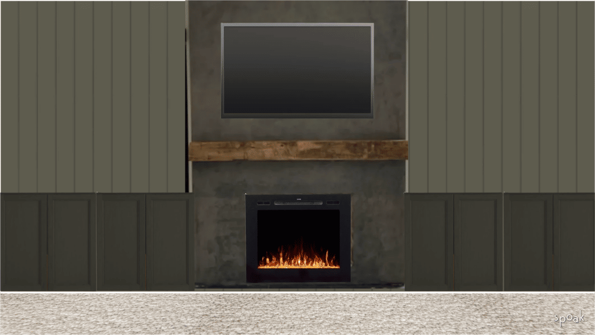 Basement Inspiration designed by Morgan Van Roekel