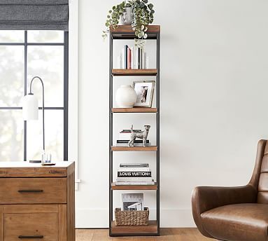 Malcolm 18.5" x 77" Tall Bookcase added by Kristen Dominguez