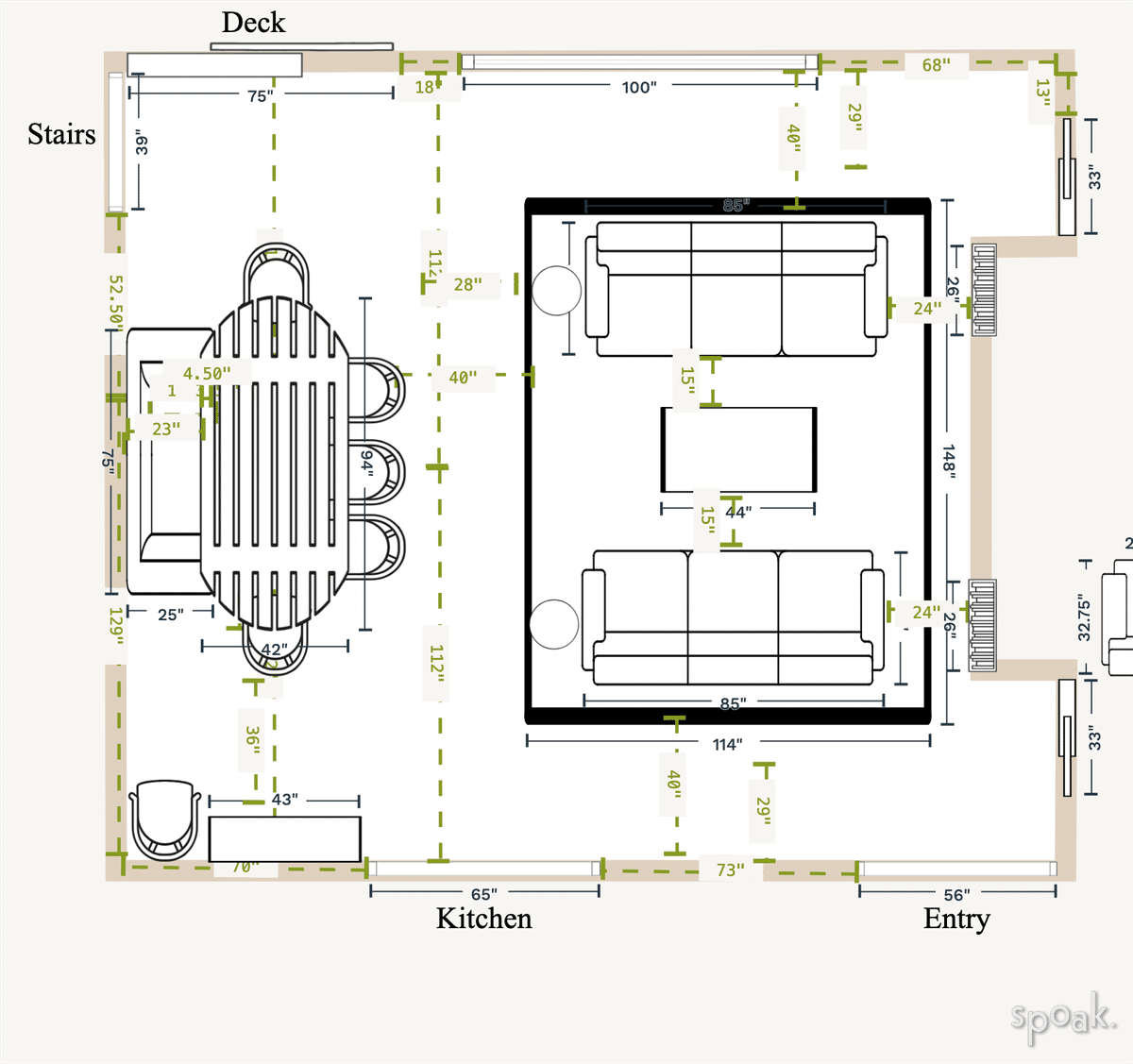 Plan designed by Averyl Yaco