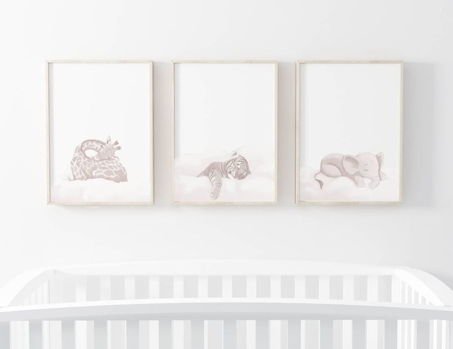 Nursery Art Prints Safari Prints Nursery Decor Elephant - Etsy added by Courtney Grider