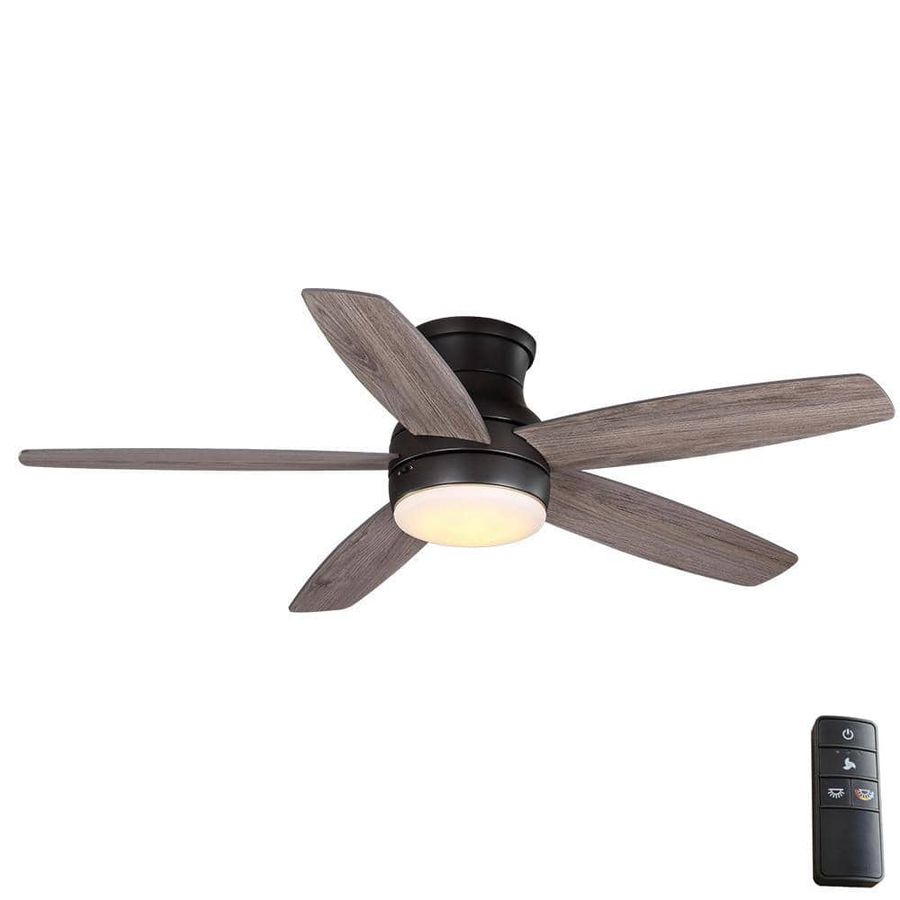 Home Decorators Collection Ashby Park 52 in. White Color Changing Integrated LED Bronze Ceiling Fan with Light Kit and Remote Control 59253 - The Home Depot added by Lindsay Medendorp