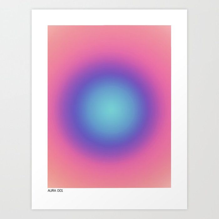 aura 001 Art Print by les muses added by Les Muses