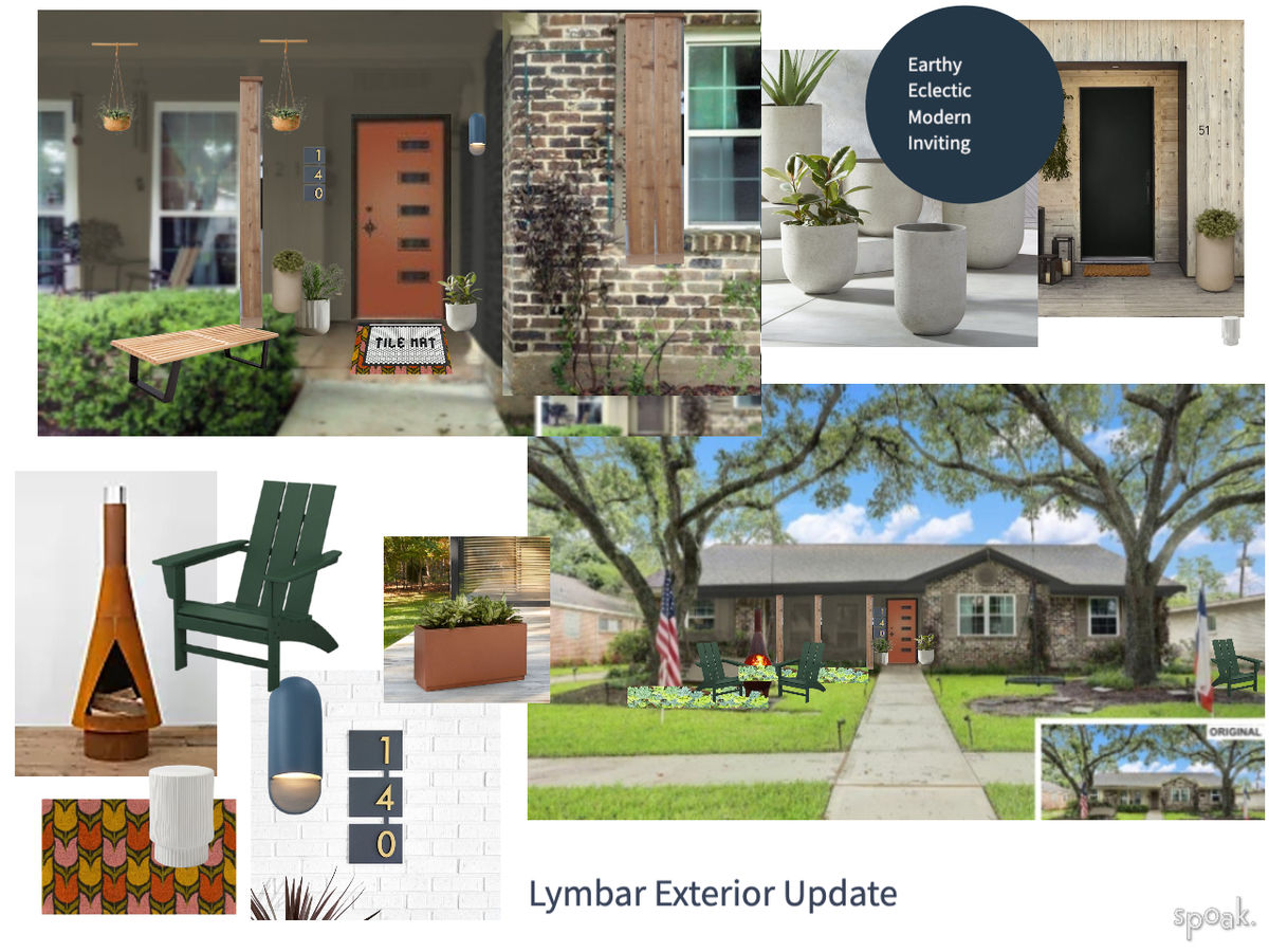Mid Century Modern Single Story House Ideas designed by Kaytlyn Powers
