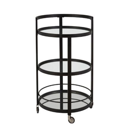 Sava Mirrored Bar Cart | Joss & Main added by Priscilla M