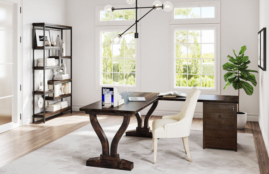 Vera Corner Desk with Filing Cabinet added by Wendy Gillies