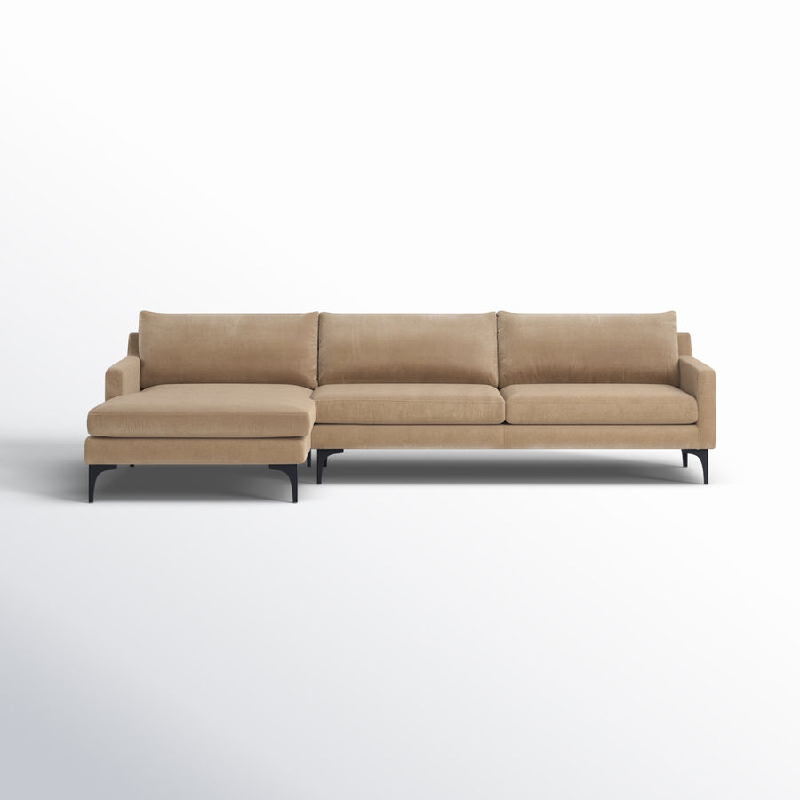 Jones 2 - Piece Upholstered Chaise Sectional added by Samantha Elizabeth