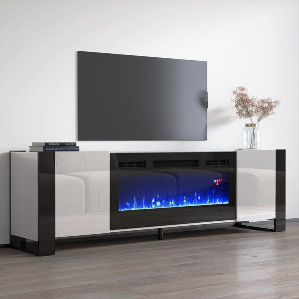 Rickeisha 77.2'' Media Console added by Keilena Mcafee