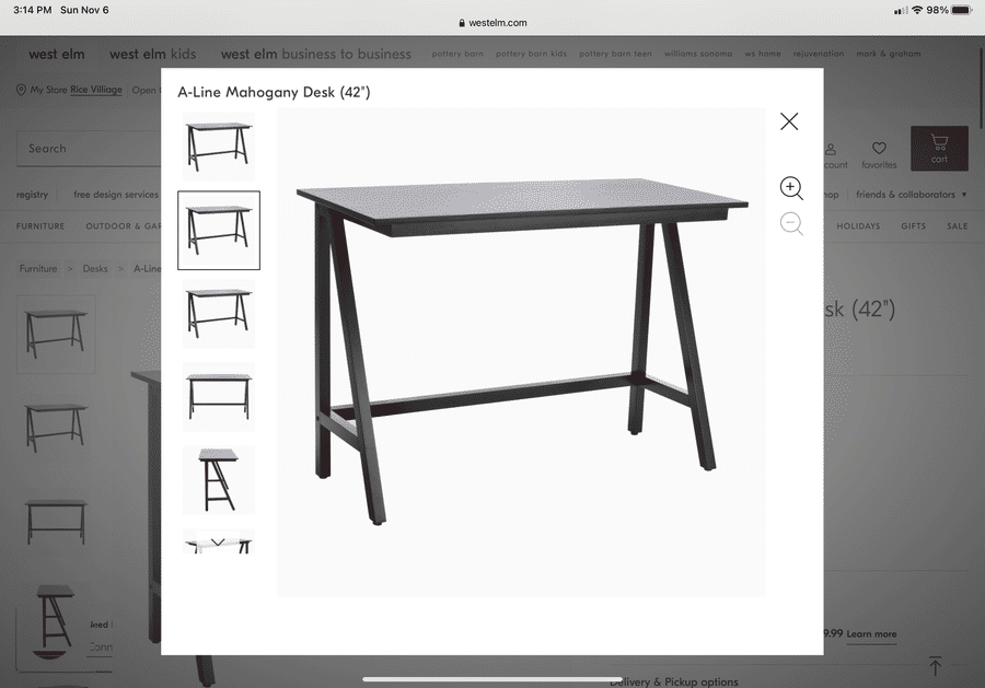Desk  added by Vanetta Christ